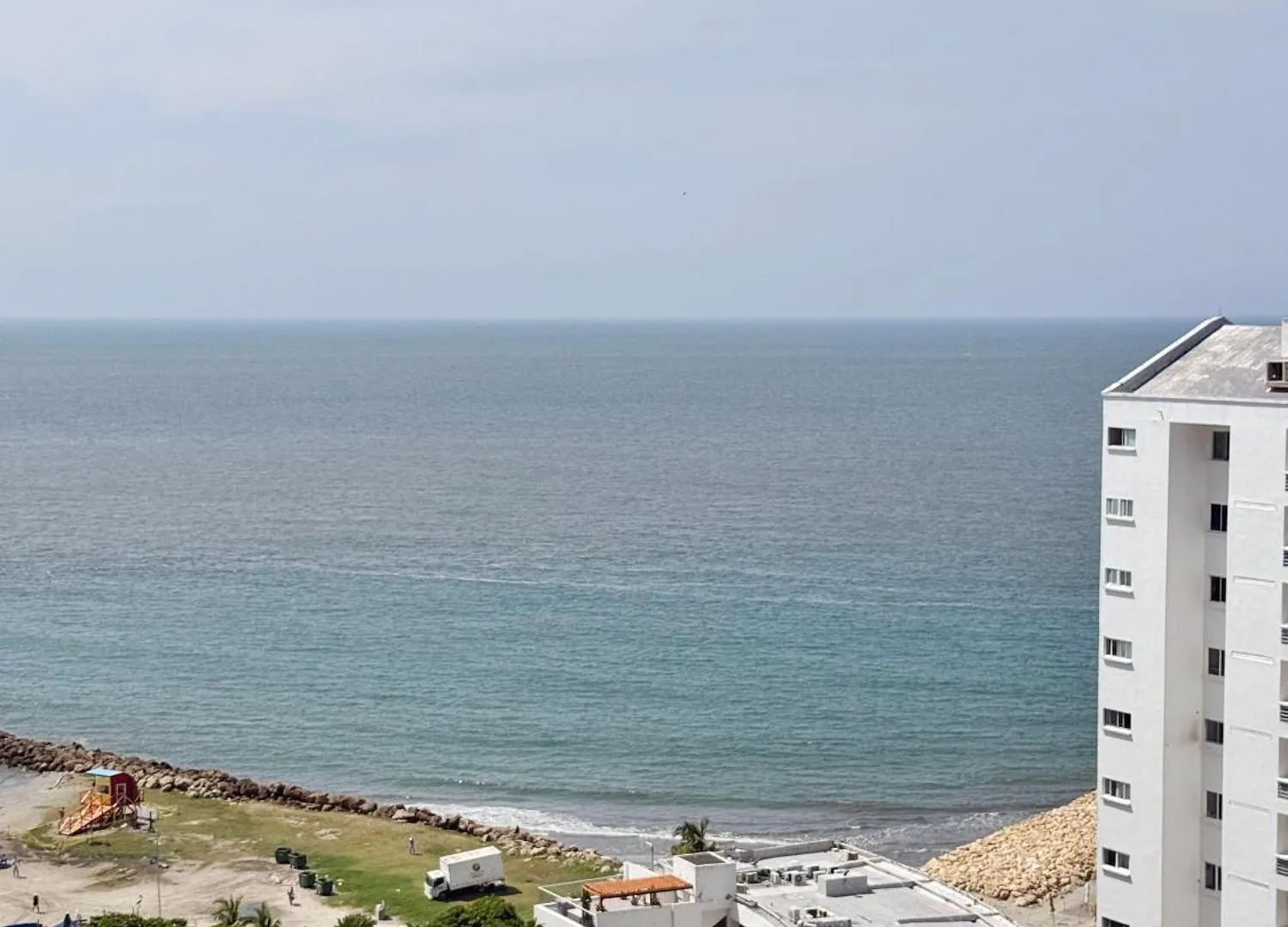 Apto 3 Alcobas Piso 17 Vista Al Mar Por Parceros Group Cartagena 公寓